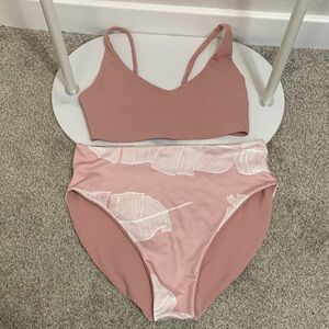 Elegant Pink Bikini Set